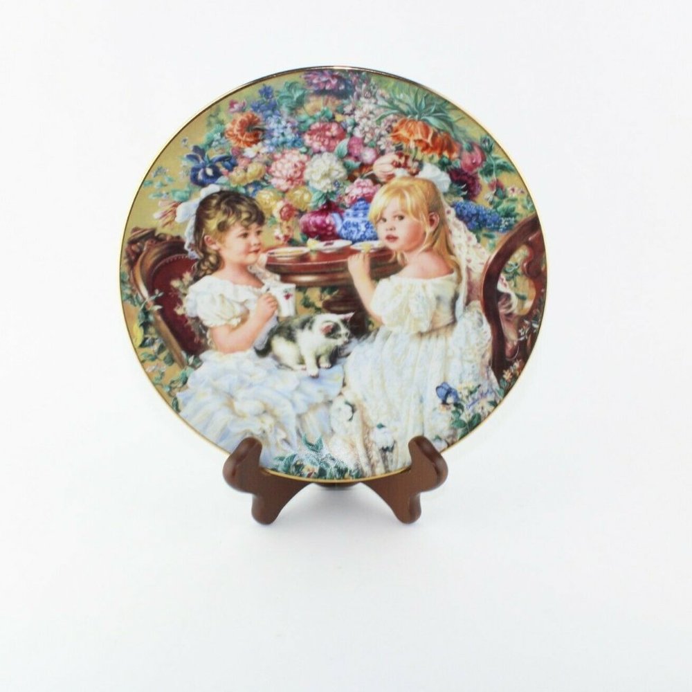 "The Tea Party" Collectible Plate